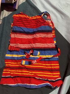 Striped Sleeveless Sundress