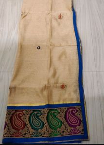 Brand New Diwali Special Banarasi Silk Kurti Dupat