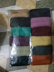 Colorful Hair Bands 12 pis