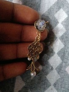 Vintage Style Gold Drop Earrings