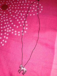 Unique ToyNacklace(1Pis/Black Rope&amp;HorseLocket)🙂