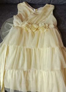 Cute Yellow Party Dress