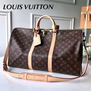 LV PREMIUM  TRAVEL DUFFLE GYM BAG WD LOCK& KEY