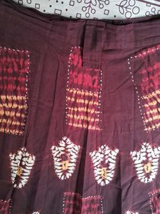 Boho Chic Ethnic wrapper full length n free size