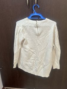 White Knit Sweater