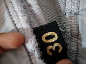 Gray Vintage Pants