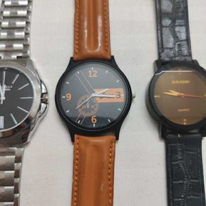 5 Stylish Watch Bundle Combo