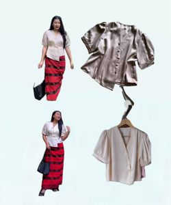Vintage Inspired Silk Blouse