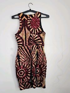 WomenElegantSequin Evening Dress