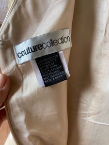 corture collection beige gown