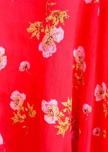 Floral Print Maxi Dress