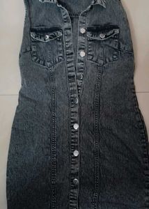 Denim Shirt Dress Negotiable