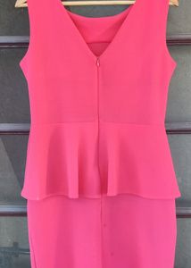 Peplum Sexy Dress for Pubs/Discos