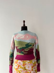 Scenic Landscape Sweater