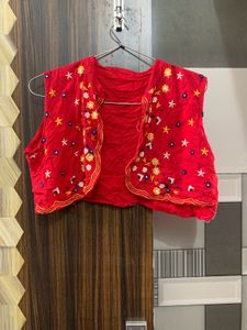 New Kurti Set With Jacket