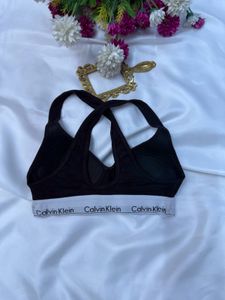 Calvin Klein Black Sports Bra