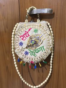 Radha Krishna Sling Bag