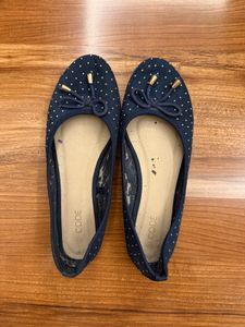 Code Navy Studded Bellies ✨