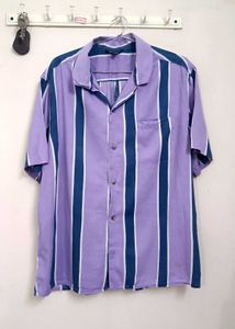 Striped Casual Half Shirt