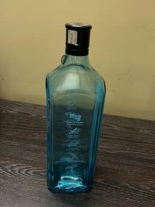 Empty Bottle Of Bombay Sapphire Blue