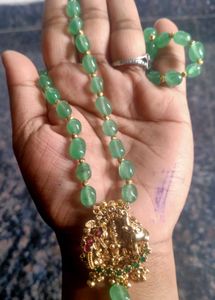 Premium Quality Laxmi Pendent Beads Chain