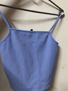 Ribbed crop top