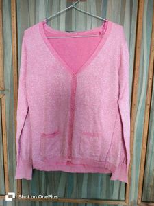 Sparkly Pink Cardigan