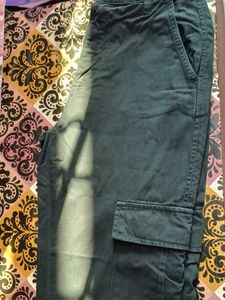Black Cargo Jeans @lowestprice