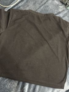 Black Gothic Cropped Tshirt
