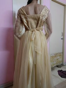 Golden Party Gown