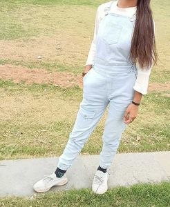 Denim Overalls