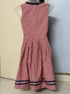Pintrest Gingham Fit &amp; Flare Dress