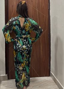 Floral Print Maxi Dress