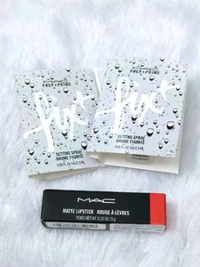 MAC Lip Stick And Setting Spray