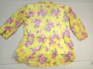 Floral Chiffon Top