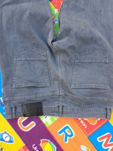 Stylish floral print design Denim Jeans