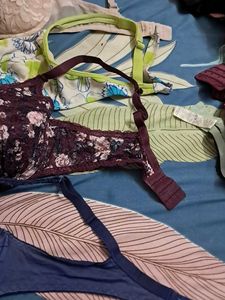 Combo  Of Four  Hnm Imported Fabric Bra