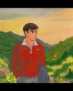 Ghibli Art Painting