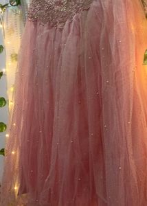 Peach Colour Lahenga