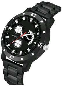 Stylish Watch For Men ⌚ Black Colour