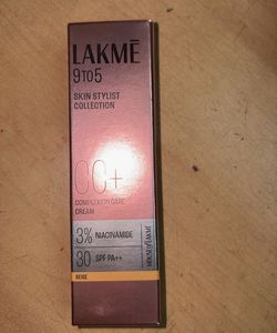 Lakme 9to5 CC Cream -New and sealed - Beige