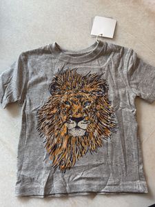 A New Brand Grey T-shirt For Toddlers Boy
