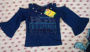 Stylish Cold Shoulder Top and Skirt