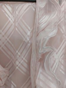 Light Pink Ruffle Neck Top