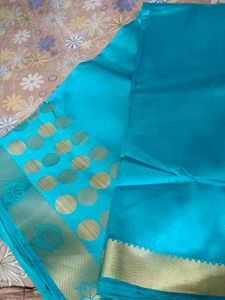 Blue Silk Saree