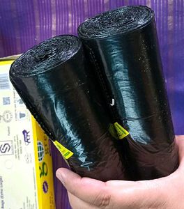 Go Green Jumbo Garbage Bag Roll x 2 - 15 Pcs Each