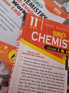 Sura's 11th Std. Chemistry Guide