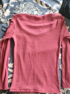 Pink Long Sleeve Top