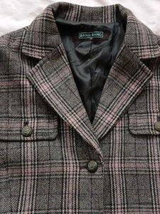 Designer Coat Coffee Brown