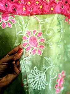 Green Tulle Dress